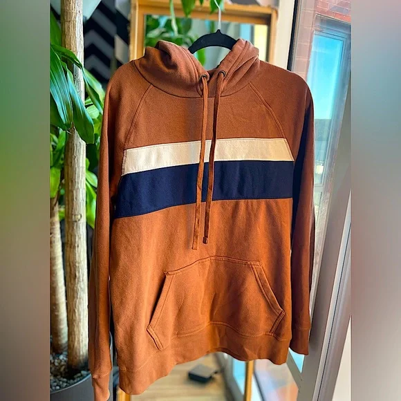 Goodfellow Co Shirts Goodfellow Co Mens Burnt Orange Hoodie